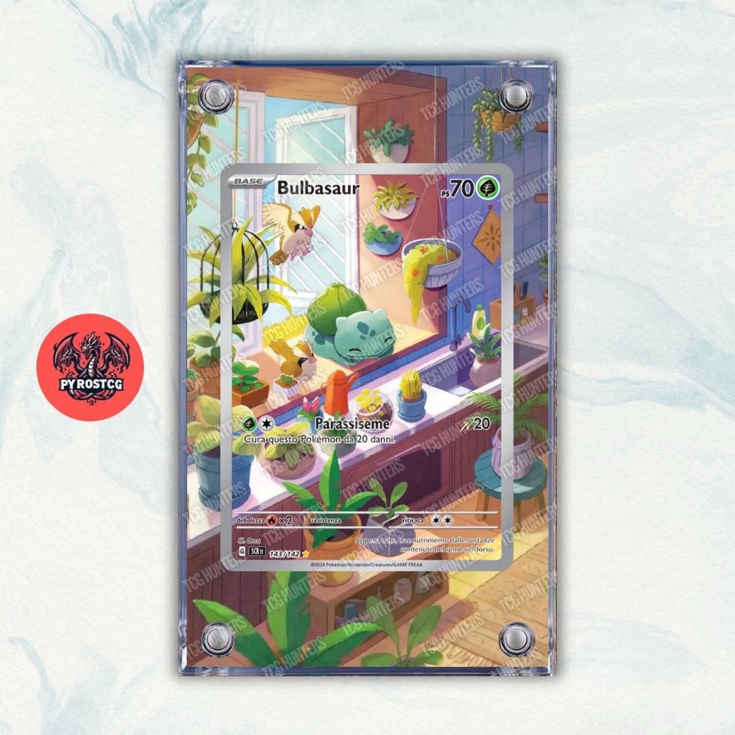 Pokémon x3 Teca Magnetica Acrilico Extended Art - Kanto Starters 3