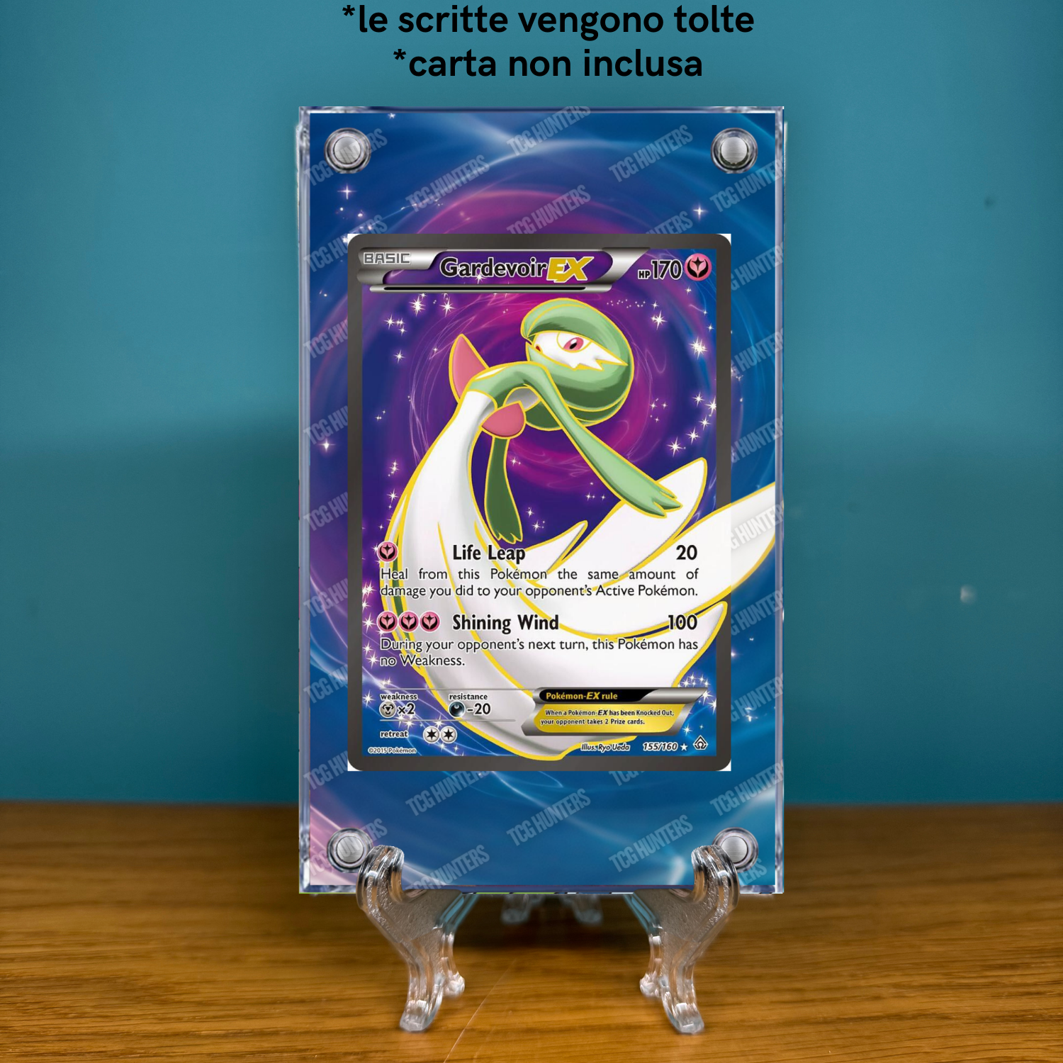 Pokémon Teca Magnetica Acrilico Extended Art - Gardevoir PRC 155 | Display Case1