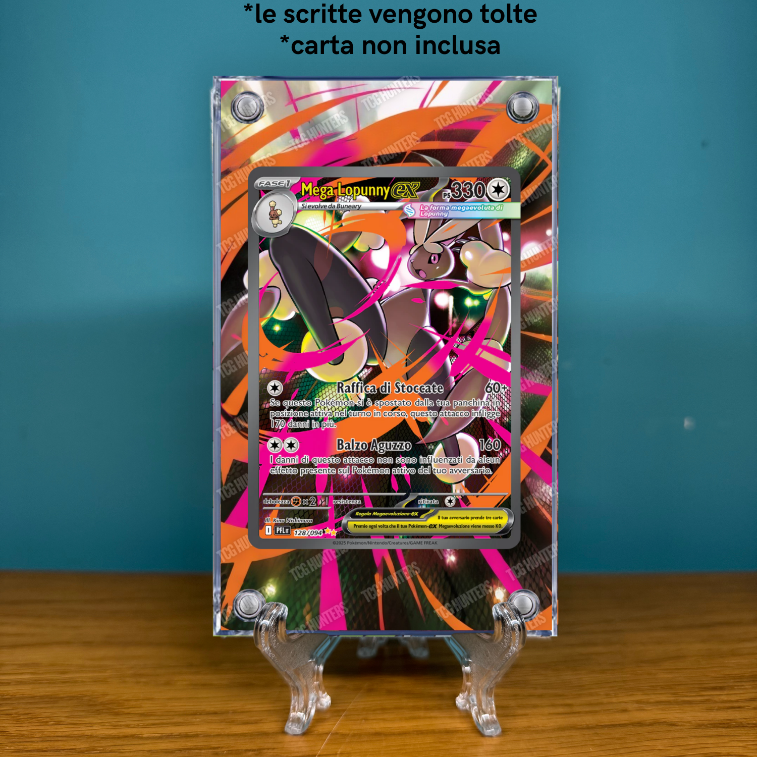 Pokémon Teca Magnetica Acrilico Extended Art - Lopunny PFL 128 | Display Case1