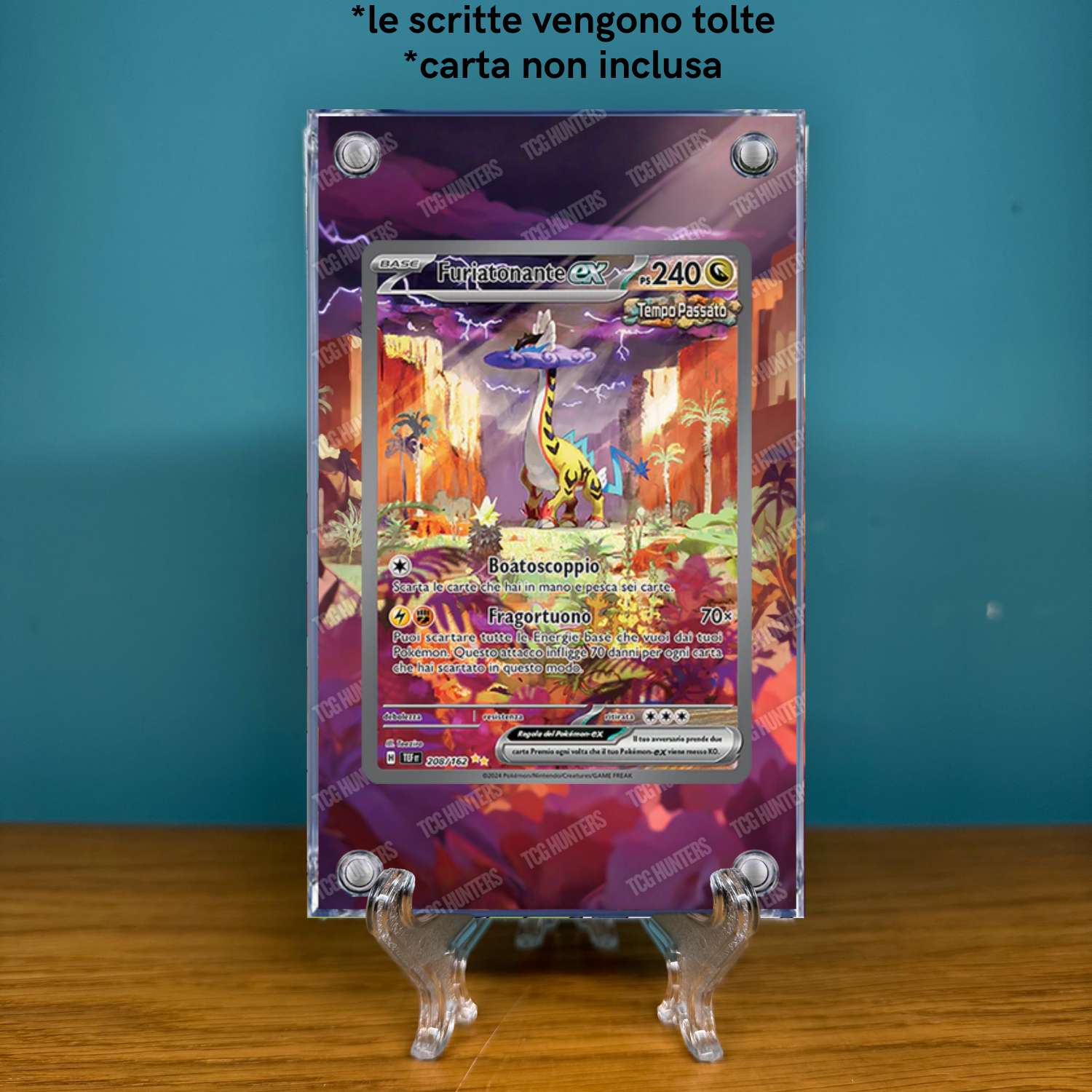 Pokémon Teca Magnetica Extended Art - Furiatonante TEF 208 | Display Case1