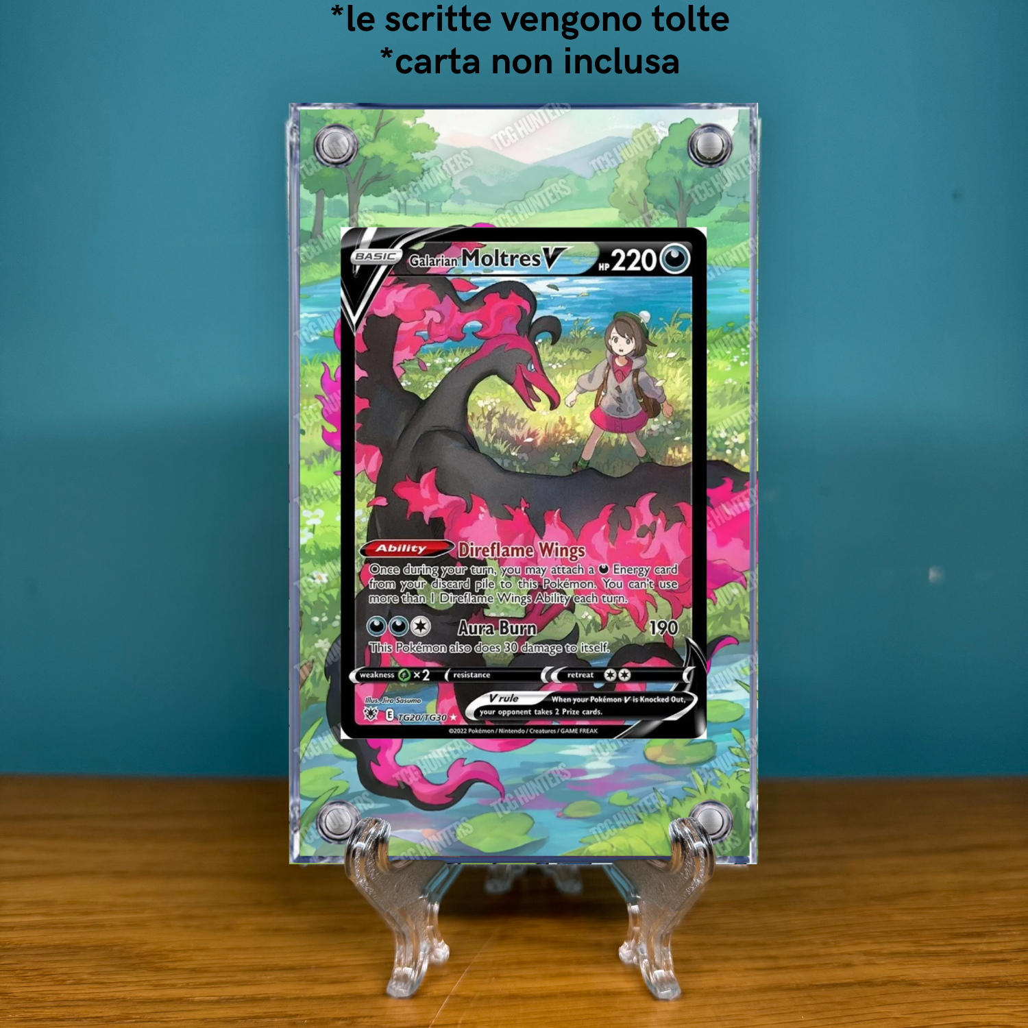 Pokémon Teca Magnetica Extended Art - Moltres di Galar V (ASR TG20) | Display2
