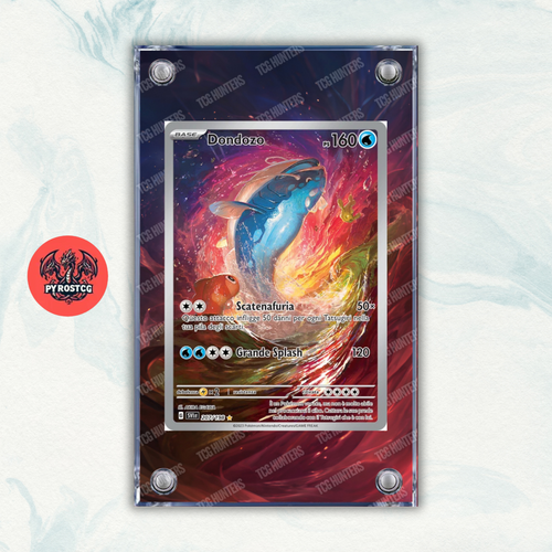 Pokémon Teca Magnetica Acrilico Extended Art - Dondozo (SVI 207) | Display Case0