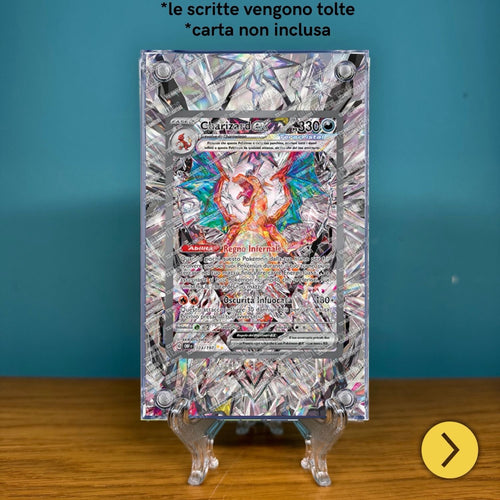 Pokémon Teca Magnetica Acrilico Extended Art - Charizard 223 | Display Case1