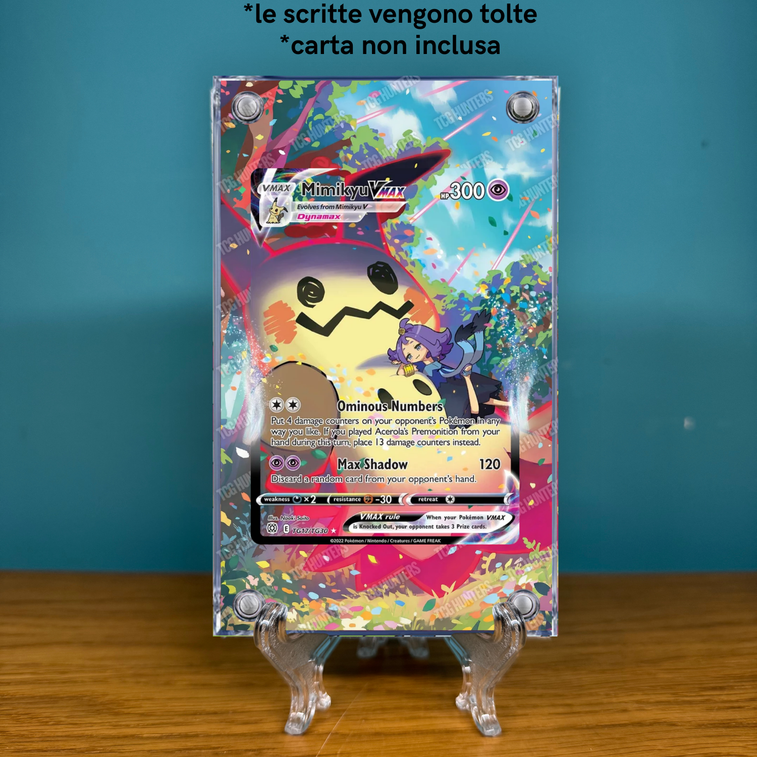 Pokémon Teca Magnetica Extended Art - Mimikyu VMAX BRS TG17 | Display Case1