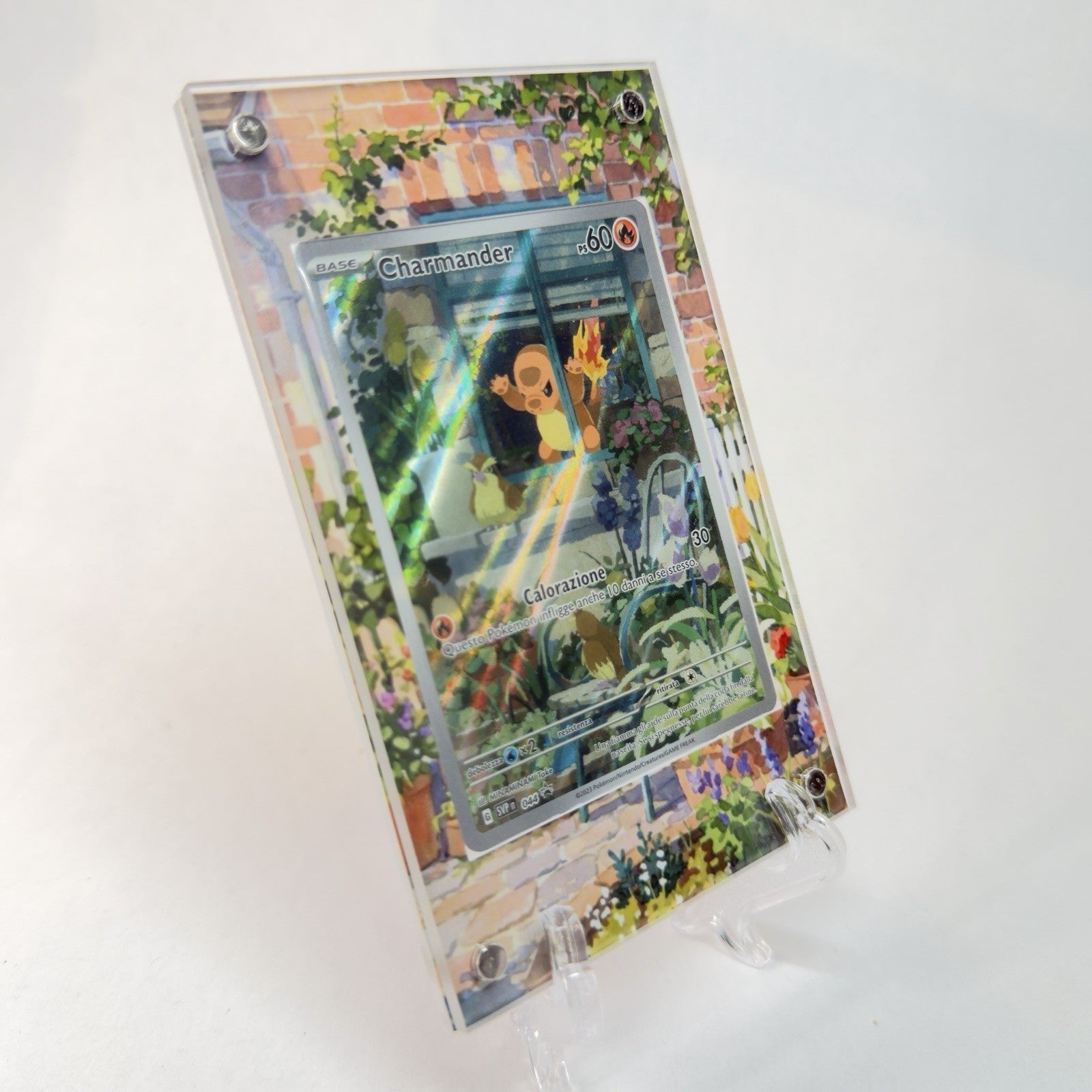 Pokémon Teca Magnetica Acrilico Extended Art Charmander SVP 044 | Display Case1