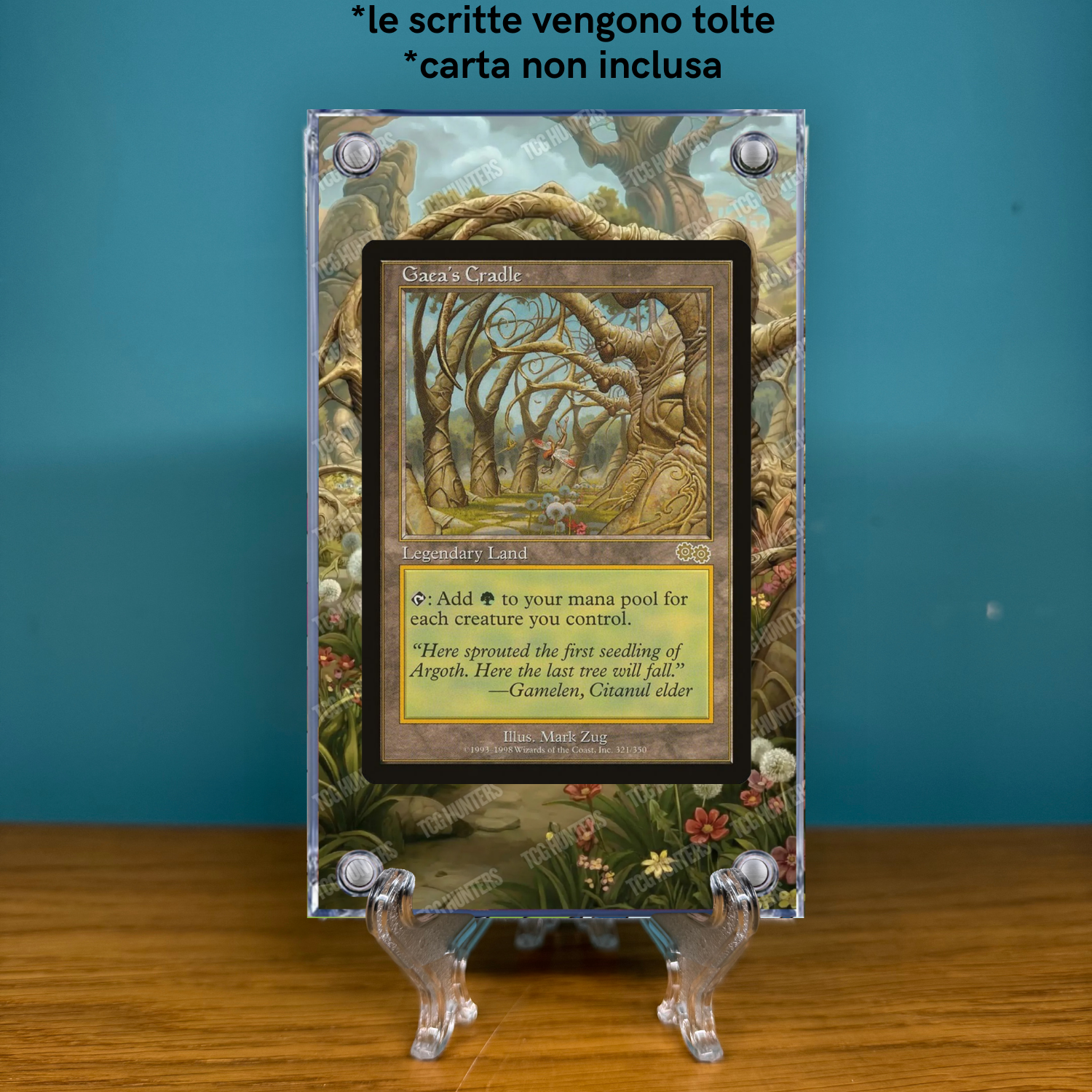 Magic: The Gathering Teca Magnetica Extended Art - Culla di Gea | Display Case1