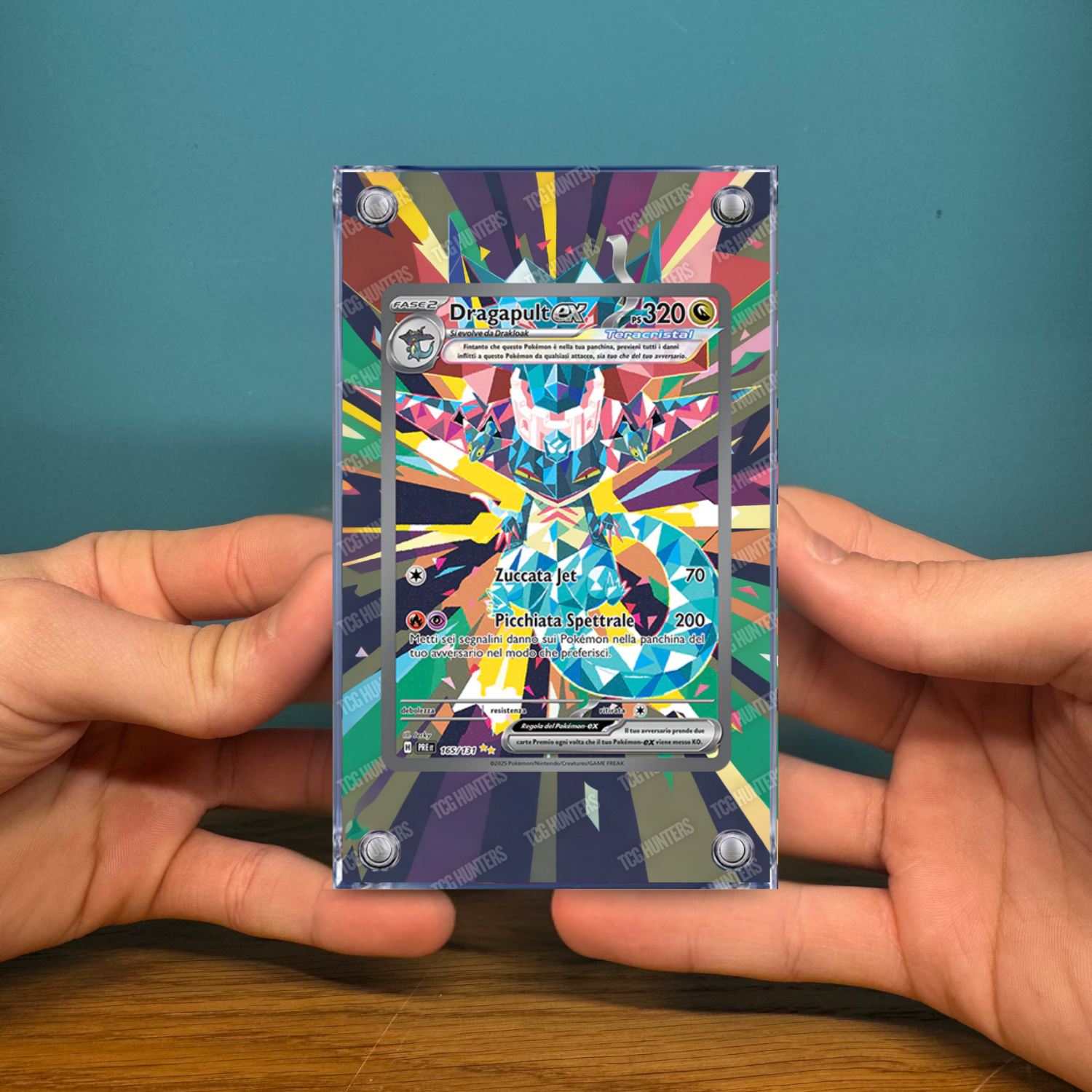 Pokémon Teca Magnetica Acrilico Extended Art - Dragapult PRE 165 | Display Case2