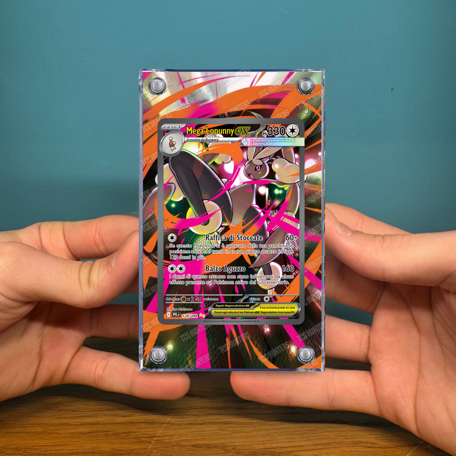 Pokémon Teca Magnetica Acrilico Extended Art - Lopunny PFL 128 | Display Case2