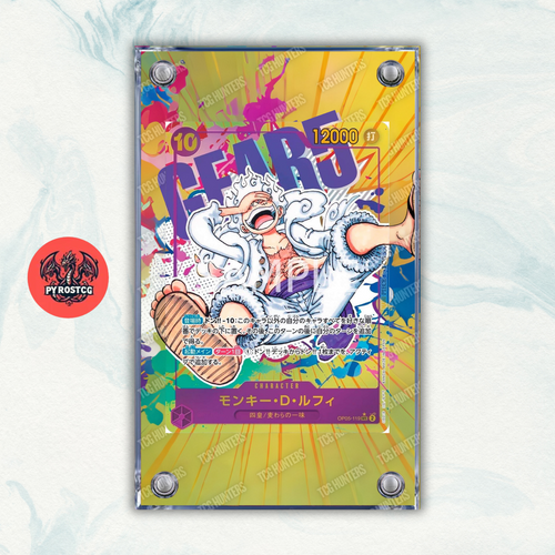 One Piece Teca Magnetica Extended Art - Monkey.D.Luffy (OP05-119) | Display Case0