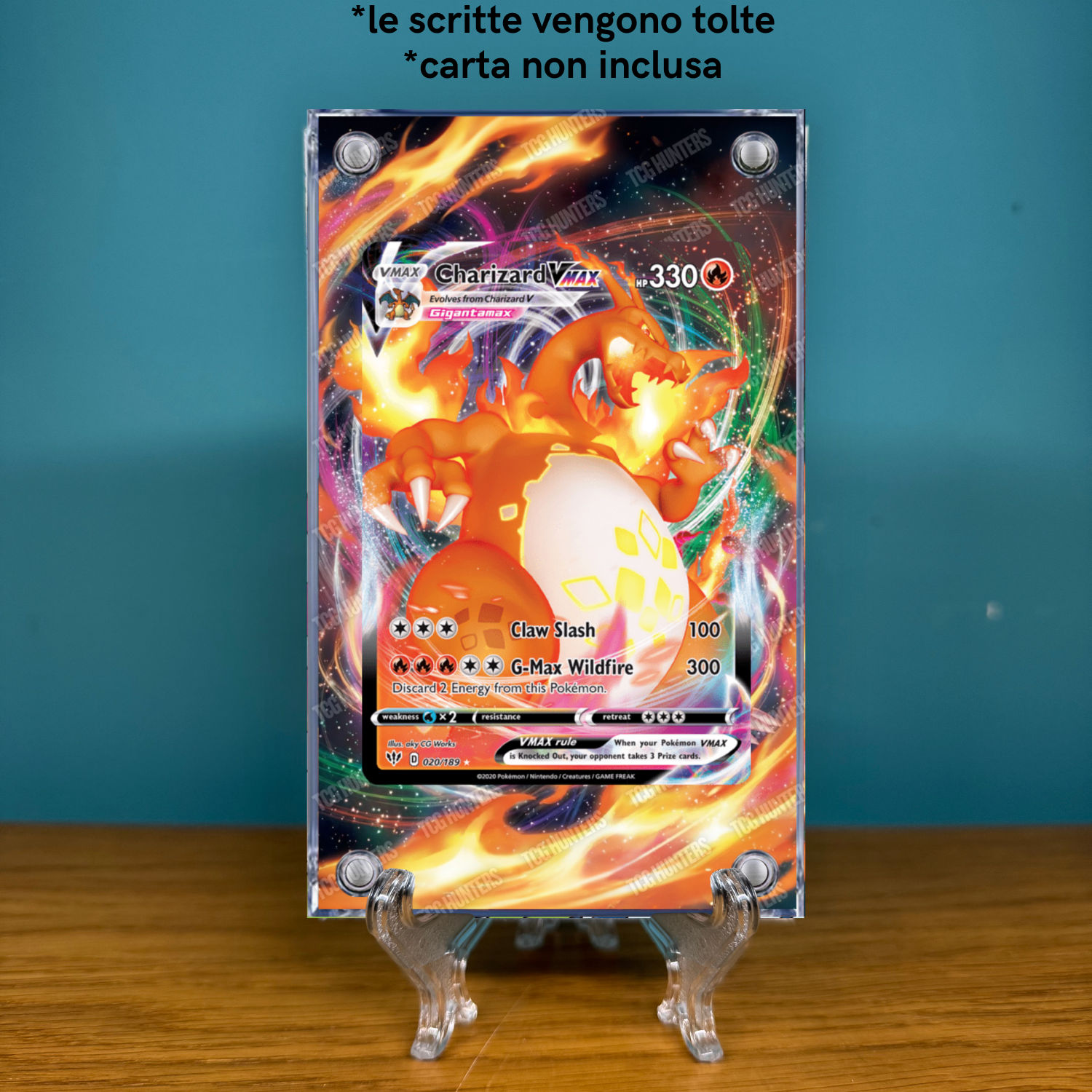 Pokémon Teca Magnetica Extended Art - Charizard VMAX DAA 20 | Display Case1