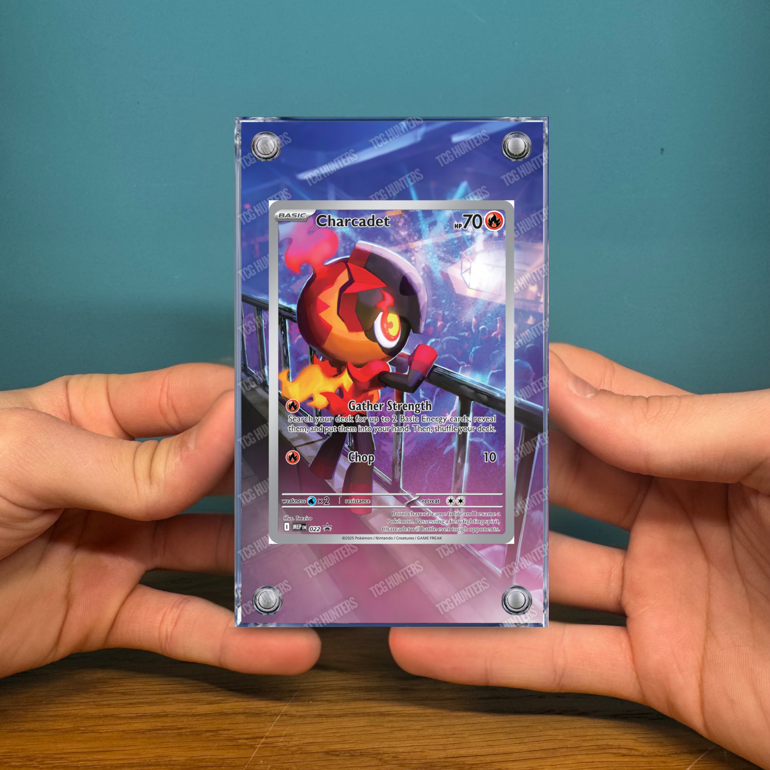 Pokémon Teca Magnetica Acrilico Extended Art - Charcadet MEP 022 | Display Case2