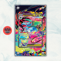 Pokémon Teca Magnetica Acrilico Extended Art - Venusaur MEG 177 | Display Case0