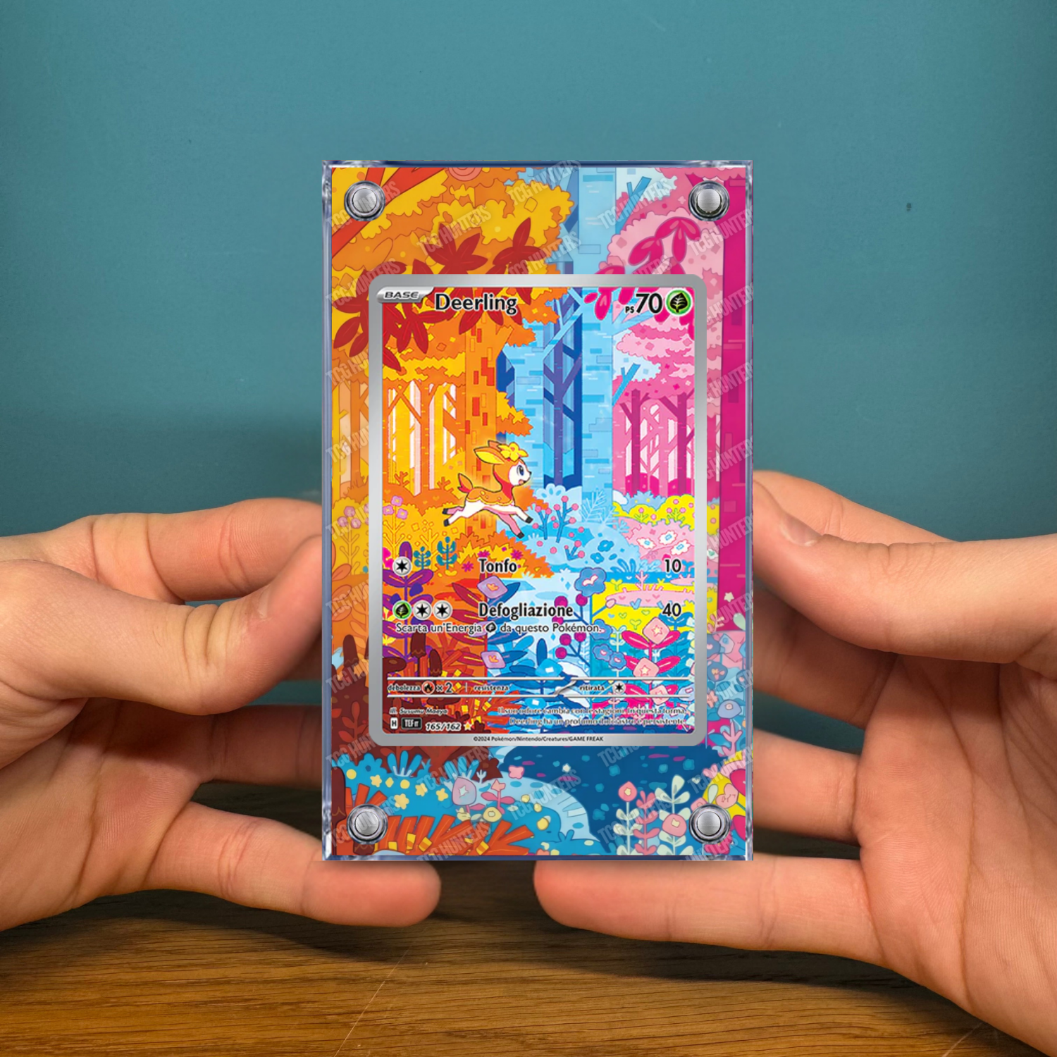 Pokémon Teca Magnetica Acrilico Extended Art - Deerling TEF 165 | Display Case2