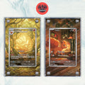 Pokémon x2 Teca Magnetica Acrilico Extended Art- Ninetales Vulpix | Display Case0