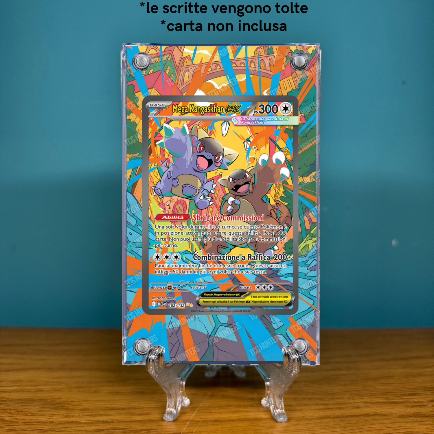Pokémon Teca Magnetica Acrilico Extended Art - Kangaskhan MEG 182 | Display Case1