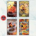 Pokémon x4 Teca Magnetica Acrilico Extended Art - Tepig Pignite Emboar + Mega 0