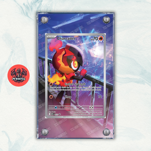 Pokémon Teca Magnetica Acrilico Extended Art - Charcadet MEP 022 | Display Case0
