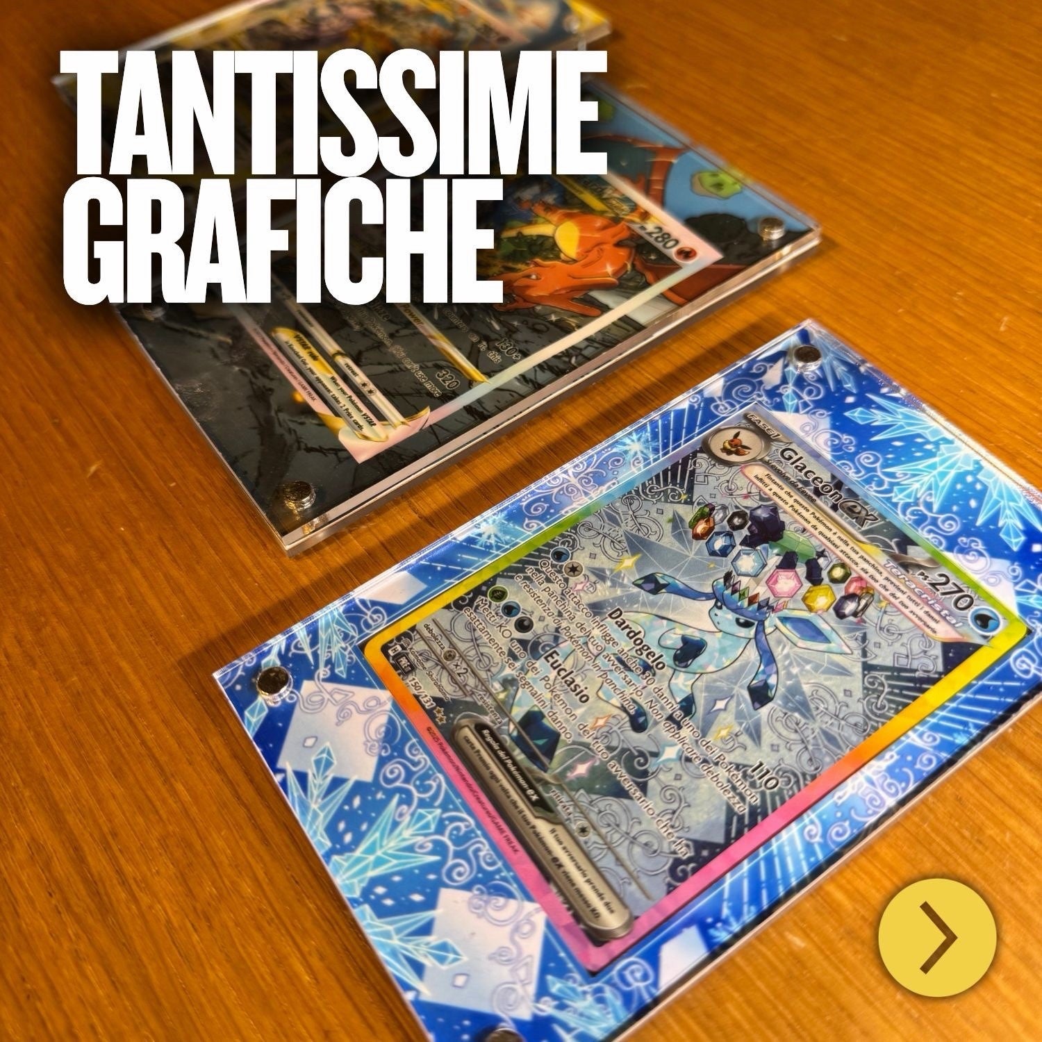 Pokémon Teca Magnetica Acrilico Extended Art Charizard PFL 125 | Display Case1