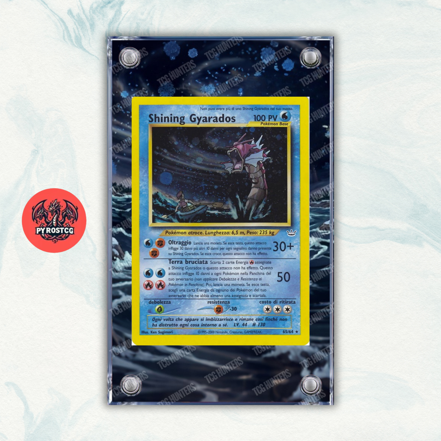 Pokémon Teca Magnetica Extended Art - Shining Gyarados NR 65 | Display Case0