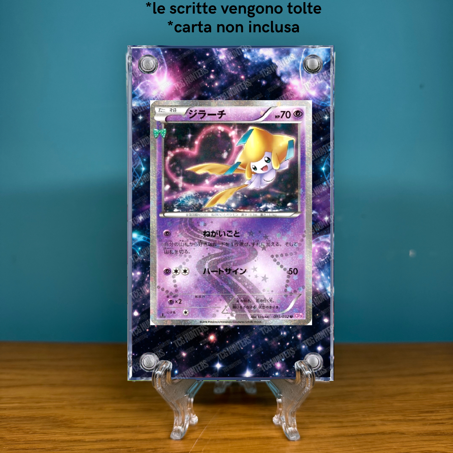 Pokémon Teca Magnetica Acrilico Extended Art - Jirachi (RC13) | Display Case1