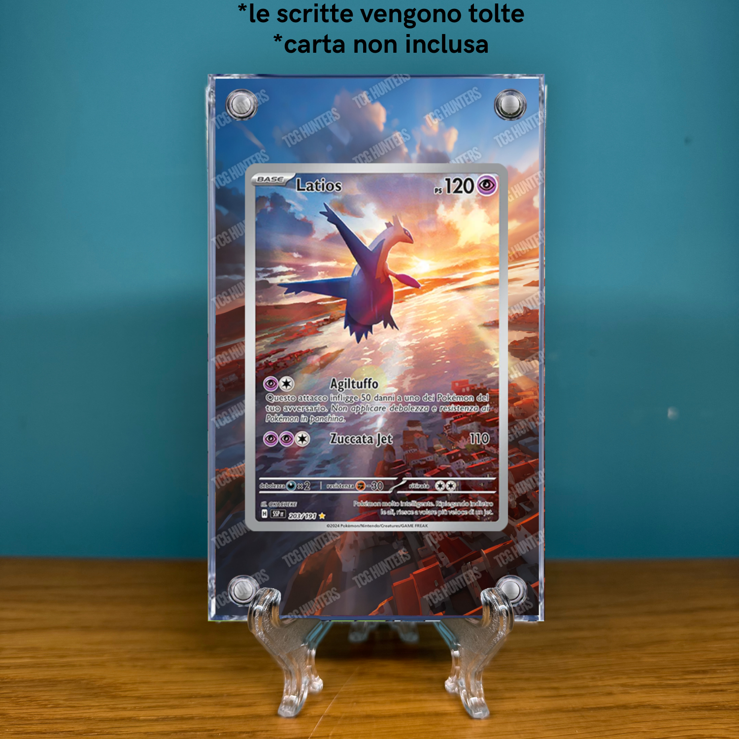 Pokémon Teca Magnetica Acrilico Extended Art - Latios (SSP 203) | Display Case1