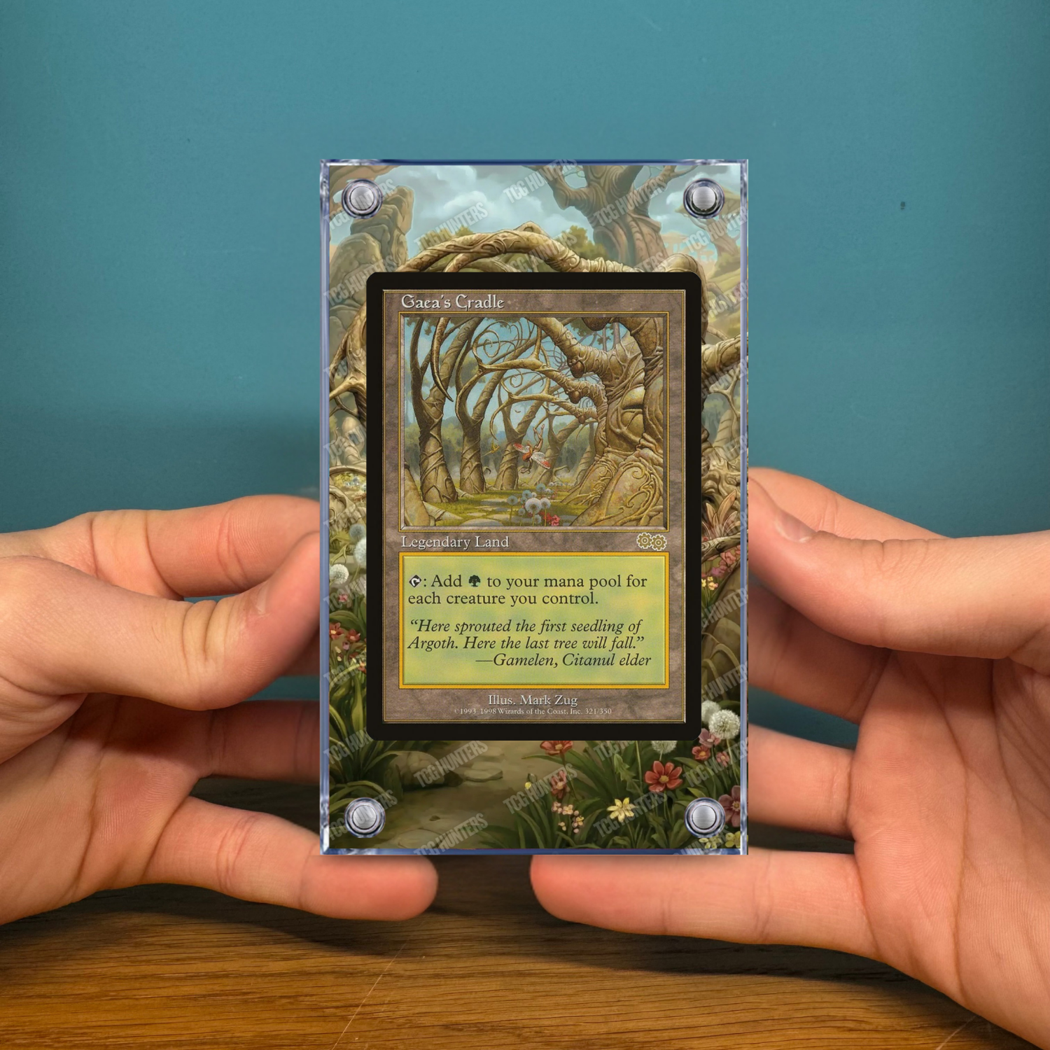 Magic: The Gathering Teca Magnetica Extended Art - Culla di Gea | Display Case2