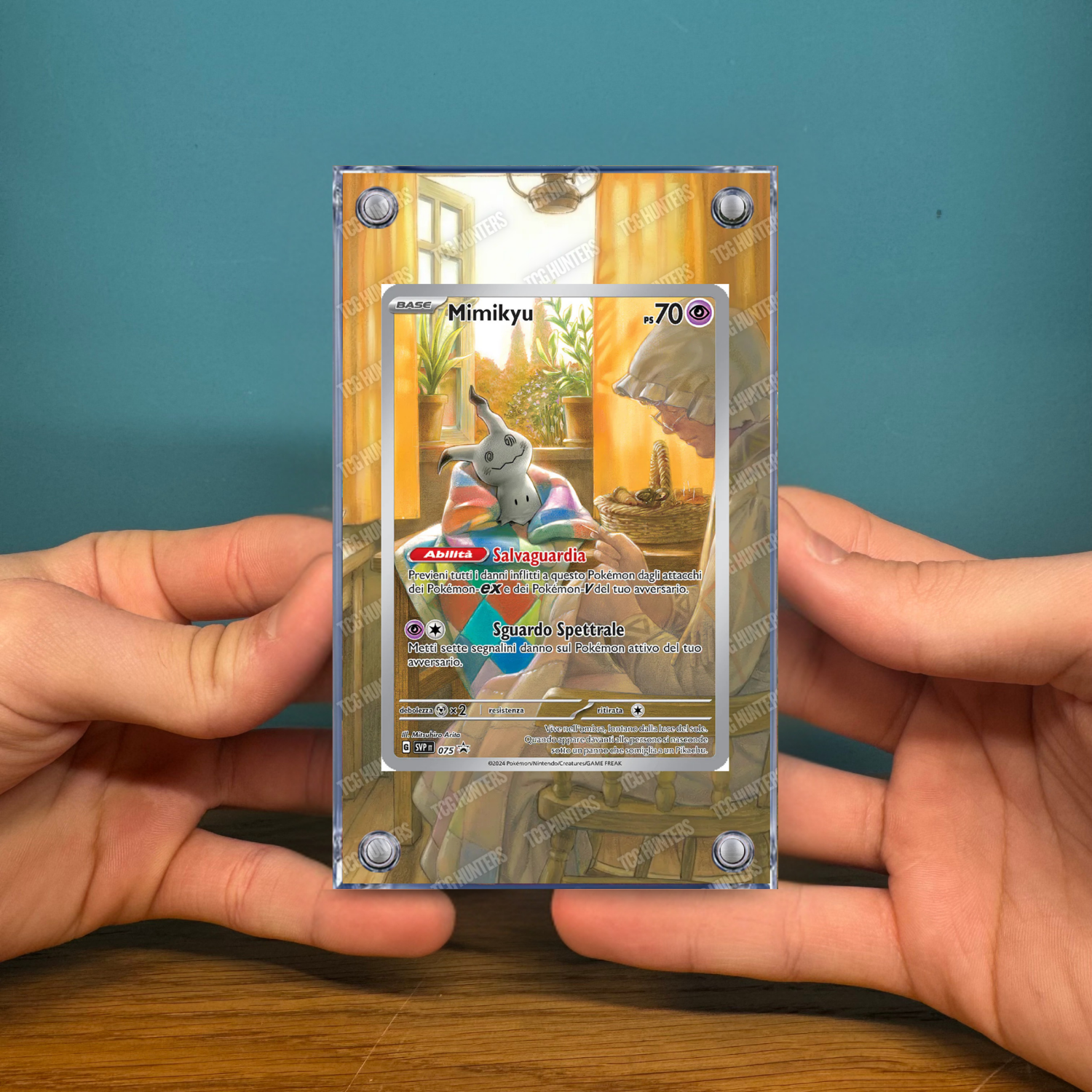 Pokémon Teca Magnetica Acrilico Extended Art - Mimikyu SVP 075 | Display Case2