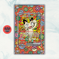 Pokémon Teca Magnetica Acrilico Extended Art - Meowth (POR 121) | Display Case0