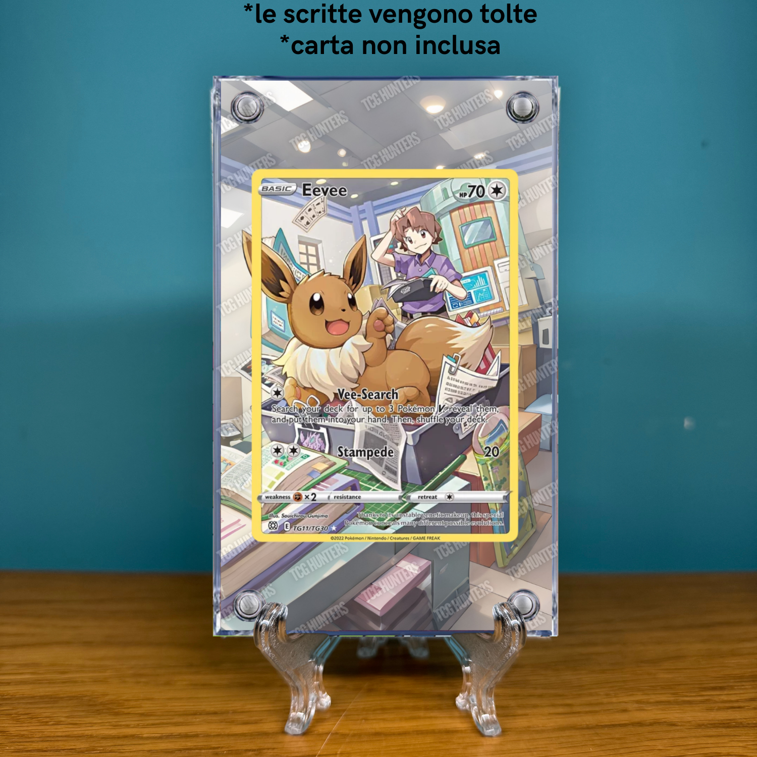 Pokémon Teca Magnetica Acrilico Extended Art - Eevee (BRS TG11) | Display Case1