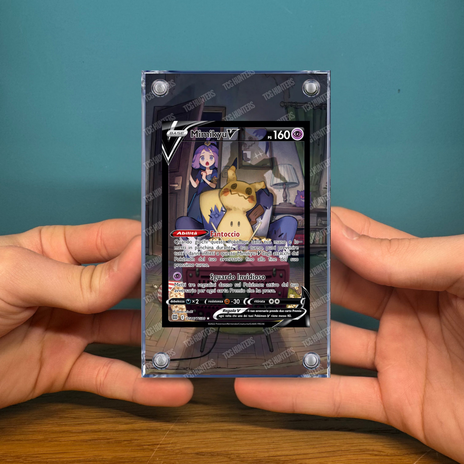 Pokémon Teca Magnetica Acrilico Extended Art - Mimikyu BRS TG16 | Display Case2