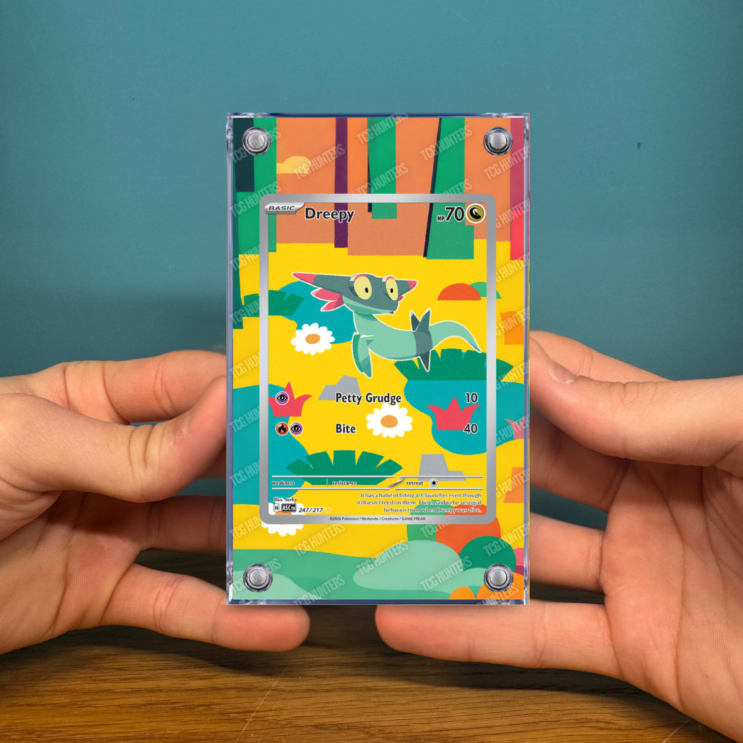 Pokémon Teca Magnetica Acrilico Extended Art - Dreepy ASC 247 | Display Case2