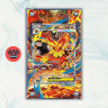 Pokémon Teca Magnetica Extended Art - Mega Emboar ASC 273 | Display Case0
