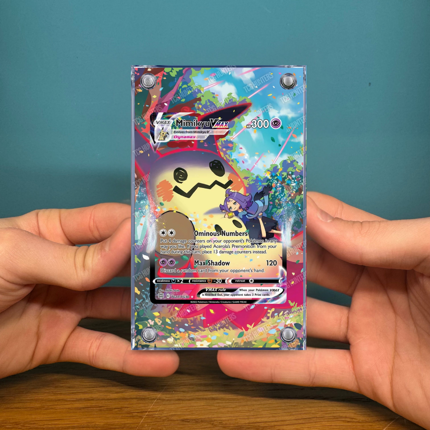 Pokémon Teca Magnetica Extended Art - Mimikyu VMAX BRS TG17 | Display Case2