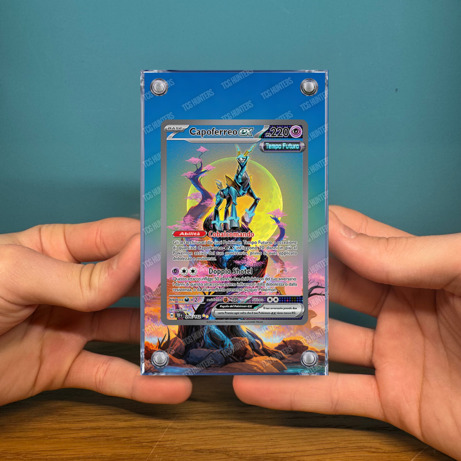 Pokémon Teca Magnetica Acrilico Extended Art - Capoferreo TEF 206 | Display Case2