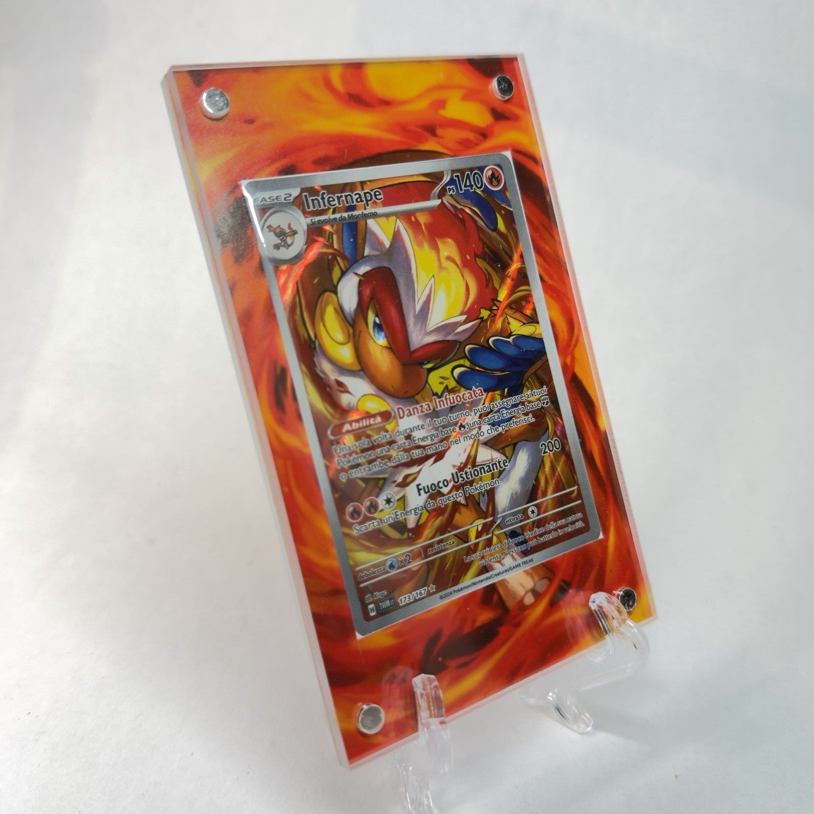 Pokémon Teca Magnetica Acrilico Extended Art - Infernape TWM 173/167 | Display1