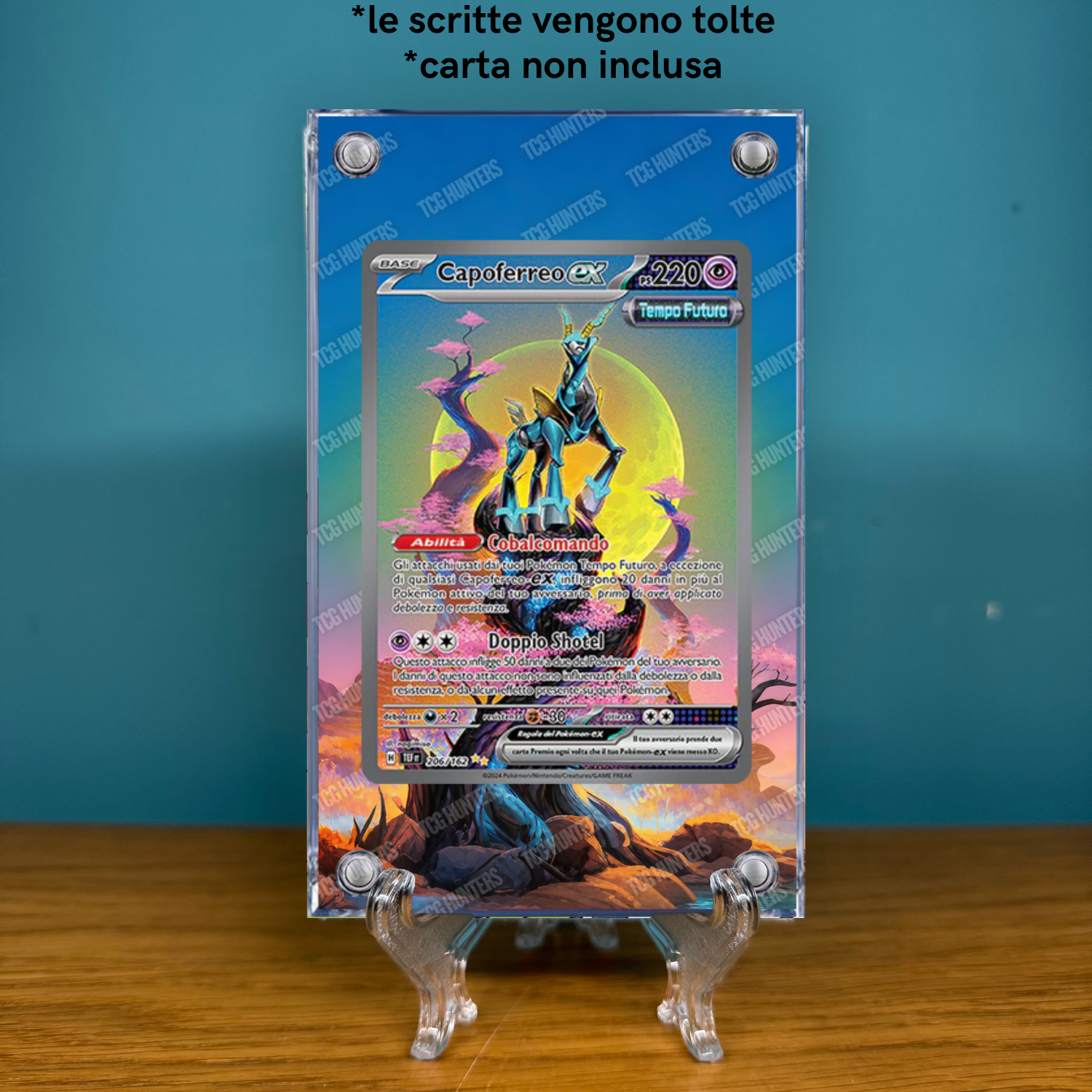 Pokémon Teca Magnetica Acrilico Extended Art - Capoferreo TEF 206 | Display Case1