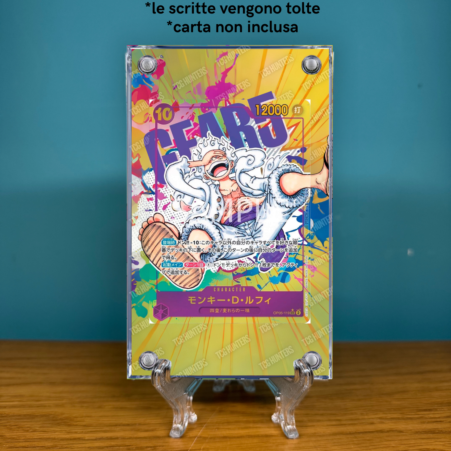 One Piece Teca Magnetica Extended Art - Monkey.D.Luffy (OP05-119) | Display Case1