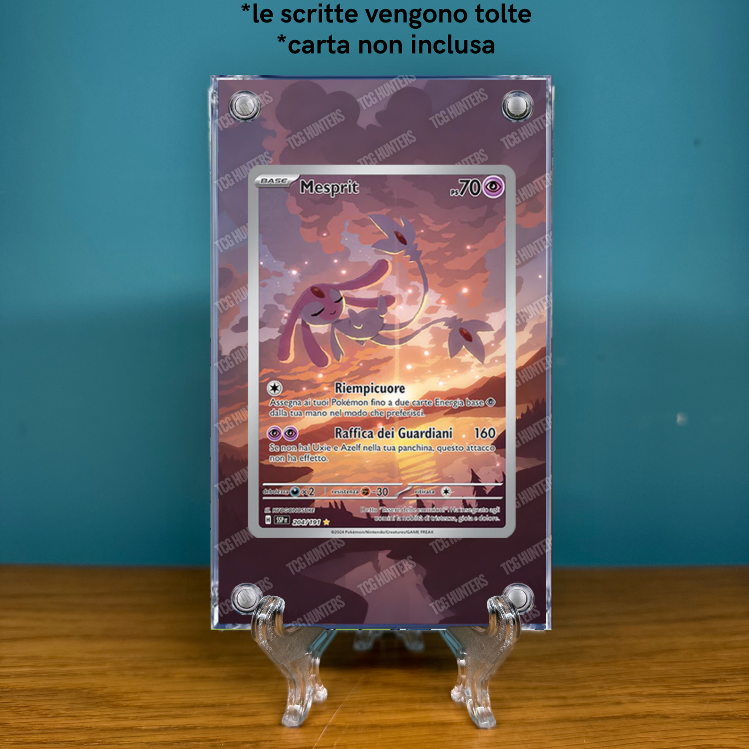 Pokémon Teca Magnetica Acrilico Extended Art - Mesprit (SSP 204) | Display Case1